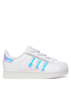 adidas Sneakersy Superstar II Cf El I JQ1791 Biały ze sklepu MODIVO w kategorii Buty sportowe dziecięce - zdjęcie 189279068