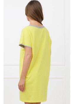 Damska koszula nocna z sercem żółta Sabrina, Kolor żółty, Rozmiar S, Italian Fashion ze sklepu Primodo w kategorii Koszule nocne - zdjęcie 189279635