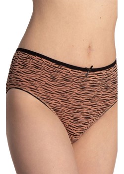 3-pack bawełniana figi damskie bikini L-122BI-67, Kolor czarno-brązowy, Rozmiar L, LAMA ze sklepu Primodo w kategorii Majtki damskie - zdjęcie 189279667