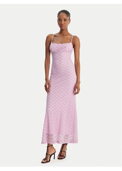 Bardot Sukienka letnia Adoni 57998DB1 Fioletowy Slim Fit ze sklepu MODIVO w kategorii Sukienki - zdjęcie 189279785