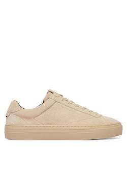 Tommy Hilfiger Sneakersy Park Premium Suede FM0FM05829 Beżowy ze sklepu MODIVO w kategorii Buty sportowe męskie - zdjęcie 189279829