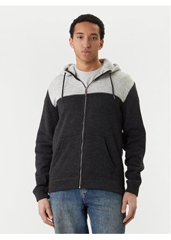 Quiksilver Bluza Keller Block Zip EQYFT05122 Szary Regular Fit ze sklepu MODIVO w kategorii Bluzy męskie - zdjęcie 189279939