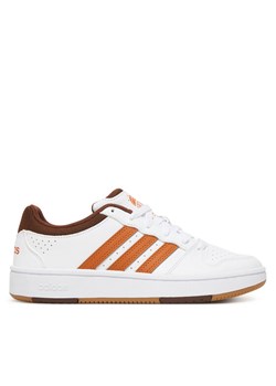 Sneakersy adidas Hoops Classic J KI1071 Biały ze sklepu eobuwie.pl w kategorii Buty sportowe damskie - zdjęcie 189281195