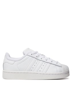 Sneakersy adidas Superstar II C JH9982 Biały ze sklepu eobuwie.pl w kategorii Buty sportowe dziecięce - zdjęcie 189281287