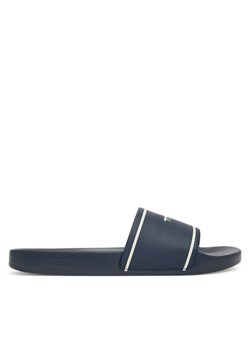 Klapki Tommy Jeans Tjm Summer Sandal 26.2 EM0EM01723 Granatowy ze sklepu eobuwie.pl w kategorii Klapki męskie - zdjęcie 189281349