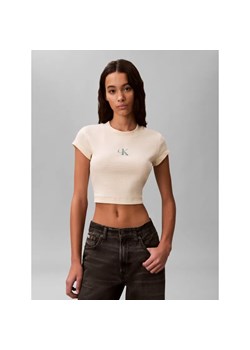 Calvin Klein Jeans T-shirt BABY | Cropped Fit ze sklepu Gomez Fashion Store w kategorii Bluzki damskie - zdjęcie 189282728