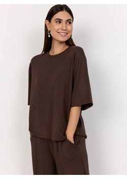 soyaconcept® Koszulka damska - SC-Banu Kobiety czekoladowy jednolity ze sklepu vangraaf w kategorii Bluzki damskie - zdjęcie 189283267