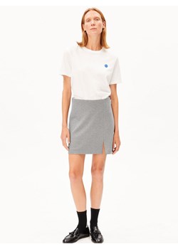 ARMEDANGELS Koszulka damska - Lualaa Embro Kobiety Bawełna (100%) biały jednolity ze sklepu vangraaf w kategorii Bluzki damskie - zdjęcie 189283286