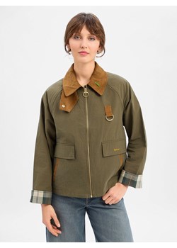 Barbour Damska kurtka przejściowa - przeciwdeszczowa Kobiety khaki jednolity ze sklepu vangraaf w kategorii Kurtki damskie - zdjęcie 189283315