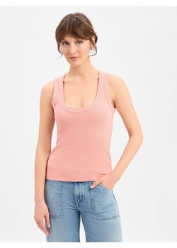 Drykorn Damski podkoszulek - Tavira Kobiety Bawełna (100%) morelowy jednolity ze sklepu vangraaf w kategorii Bluzki damskie - zdjęcie 189283318