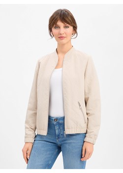 Lebek Kurtka damska Kobiety Sztuczne włókno beżowy jednolity ze sklepu vangraaf w kategorii Kurtki damskie - zdjęcie 189283328