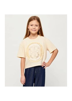 Guess T-shirt | Regular Fit ze sklepu Gomez Fashion Store w kategorii Bluzki dziewczęce - zdjęcie 189283536