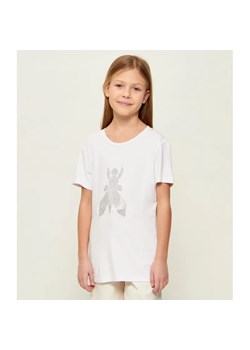 Patrizia Pepe T-shirt | Regular Fit ze sklepu Gomez Fashion Store w kategorii Bluzki dziewczęce - zdjęcie 189283547