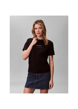 Calvin Klein Jeans T-shirt | Regular Fit ze sklepu Gomez Fashion Store w kategorii Bluzki damskie - zdjęcie 189283768