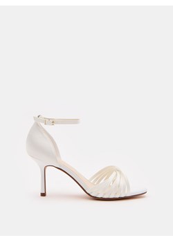 Mohito - Sandały na szpilce - kremowy ze sklepu Mohito w kategorii Sandały damskie - zdjęcie 189285789
