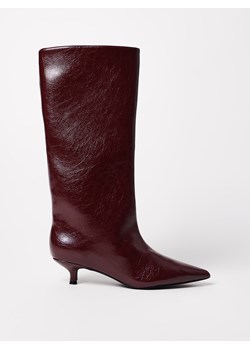 Mohito - Kozaki na szpilce - mahoń ze sklepu Mohito w kategorii Kozaki damskie - zdjęcie 189285866