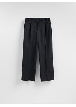 Reserved - Spodnie z kantem - czarny ze sklepu Reserved w kategorii Spodnie damskie - zdjęcie 189286545