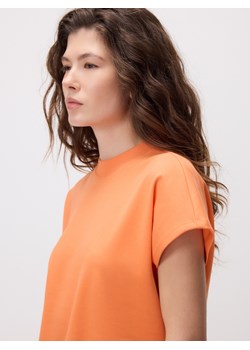 Reserved - T-shirt z raglanowym rękawem - pomarańczowy ze sklepu Reserved w kategorii Bluzki damskie - zdjęcie 189286628