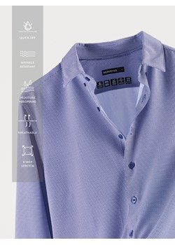 Reserved - Koszula slim fit - granatowy ze sklepu Reserved w kategorii Koszule męskie - zdjęcie 189286767
