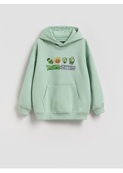 Reserved - Bluza PLANTS VS ZOMBIES - jasnozielony ze sklepu Reserved w kategorii Bluzy chłopięce - zdjęcie 189286837