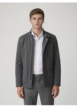 Reserved - Marynarka ze stójką - ciemnoszary ze sklepu Reserved w kategorii Marynarki męskie - zdjęcie 189287248