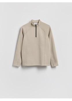 Reserved - Bluza ze stójką - jasnoszary ze sklepu Reserved w kategorii Bluzy męskie - zdjęcie 189287286