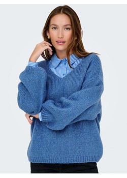 JDY Sweter "Dydinea" w kolorze niebieskim ze sklepu Limango Polska w kategorii Swetry damskie - zdjęcie 189289008