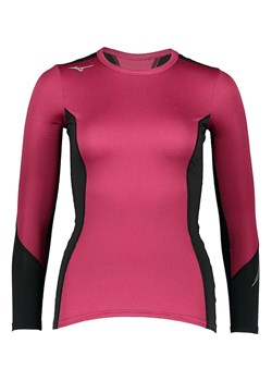 Mizuno Koszulka funkcyjna "Virtual Body H2 Crew" w kolorze różowo-czarnym ze sklepu Limango Polska w kategorii Bluzki damskie - zdjęcie 189289298
