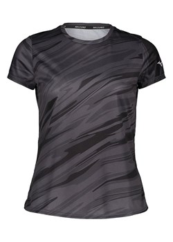 Mizuno Koszulka sportowa "Impulse Core" w kolorze szaro-czarnym ze sklepu Limango Polska w kategorii Bluzki damskie - zdjęcie 189289375
