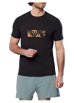 Mizuno Koszulka w kolorze czarnym do biegania ze sklepu Limango Polska w kategorii T-shirty męskie - zdjęcie 189289379