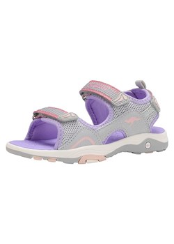Kangaroos Sandały "K-Leni Nova" w kolorze szaro-fioletowym ze sklepu Limango Polska w kategorii Sandały dziecięce - zdjęcie 189293155