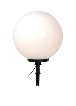 näve Lampa ogrodowa w kolorze czarnym na trzonku - Ø 50 cm ze sklepu Limango Polska w kategorii Oświetlenie - zdjęcie 189296536