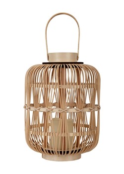 näve Lampa dekoracyjna LED "Korbinian" w kolorze beżowym - wys. 32,5 x Ø 23,5 cm ze sklepu Limango Polska w kategorii Oświetlenie - zdjęcie 189297187