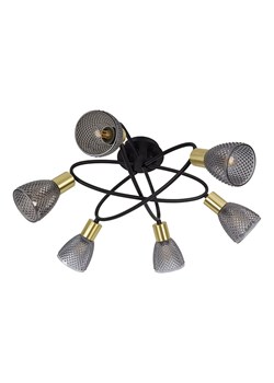 näve Lampa sufitowa "Lindita" w kolorze szarym - Ø 59 cm ze sklepu Limango Polska w kategorii Oświetlenie - zdjęcie 189297329