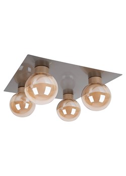 näve Lampa sufitowa "Donika" w kolorze beżowym - 40 x 40 cm ze sklepu Limango Polska w kategorii Oświetlenie - zdjęcie 189297348