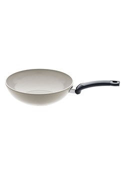 Fissler Wok "Ceratal®" w kolorze szaro-kremowym - Ø 30 cm ze sklepu Limango Polska w kategorii Garnki - zdjęcie 189298205