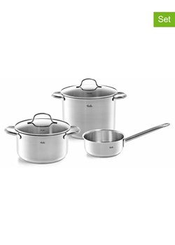 Fissler 5-częściowy zestaw w kolorze srebrnym ze sklepu Limango Polska w kategorii Garnki - zdjęcie 189298407