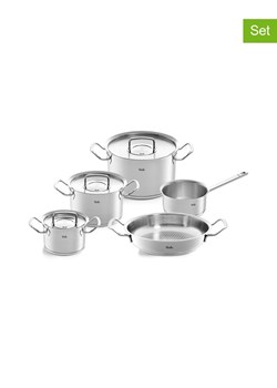 Fissler 8-częściowy zestaw "Profi Collection®" w kolorze srebrnym ze sklepu Limango Polska w kategorii Garnki - zdjęcie 189298429