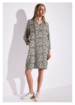 Street One Sukienka w kolorze kremowo-czarnym ze sklepu Limango Polska w kategorii Sukienki - zdjęcie 189298809