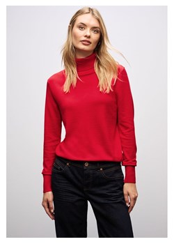Street One Golf w kolorze czerwonym ze sklepu Limango Polska w kategorii Swetry damskie - zdjęcie 189299149