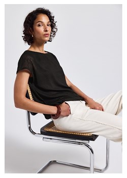 Street One Koszulka w kolorze czarnym ze sklepu Limango Polska w kategorii Bluzki damskie - zdjęcie 189299585