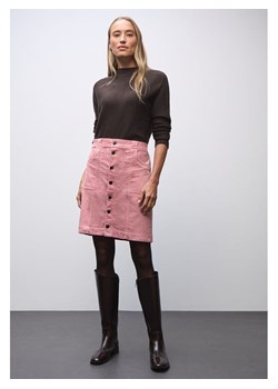 Street One Spódnica sztruksowa w kolorze jasnoróżowym ze sklepu Limango Polska w kategorii Spódnice - zdjęcie 189300319