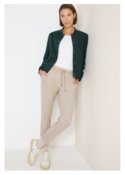 Cecil Spodnie dresowe w kolorze beżowym ze sklepu Limango Polska w kategorii Spodnie damskie - zdjęcie 189300887