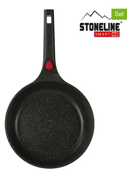 Stoneline 8-częściowy zestaw "Smart" w kolorze czerwonym ze sklepu Limango Polska w kategorii Garnki - zdjęcie 189301069