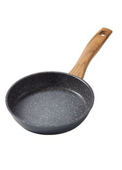 Stoneline Patelnia "Back to Nature" w kolorze szarym - Ø 18 cm ze sklepu Limango Polska w kategorii Garnki - zdjęcie 189301395