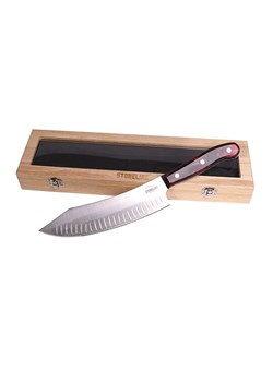 Stoneline Nóż szefa kuchni w kolorze czerwonym - dł. 33,2 cm ze sklepu Limango Polska w kategorii Noże kuchenne - zdjęcie 189301936