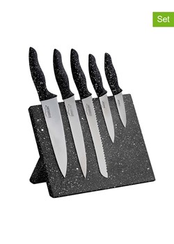 Stoneline 5-częściowy zestaw w kolorze czarnym ze sklepu Limango Polska w kategorii Noże kuchenne - zdjęcie 189302017