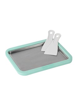 Stoneline Płyta "Mr Ice Cream Rolls" w kolorze zielonym do lodów - 26 x 20,9 cm ze sklepu Limango Polska w kategorii Akcesoria kuchenne - zdjęcie 189302107