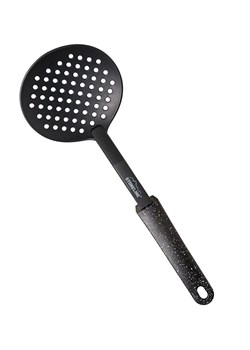 Stoneline Łyżka cedzakowa w kolorze czarnym - dł. 34 cm ze sklepu Limango Polska w kategorii Akcesoria kuchenne - zdjęcie 189302258