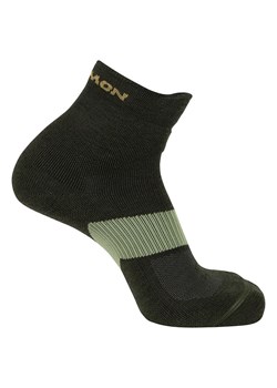 SALOMON Skarpety funkcyjne "X Ultra Quarter" w kolorze khaki ze sklepu Limango Polska w kategorii Skarpetki męskie - zdjęcie 189302675